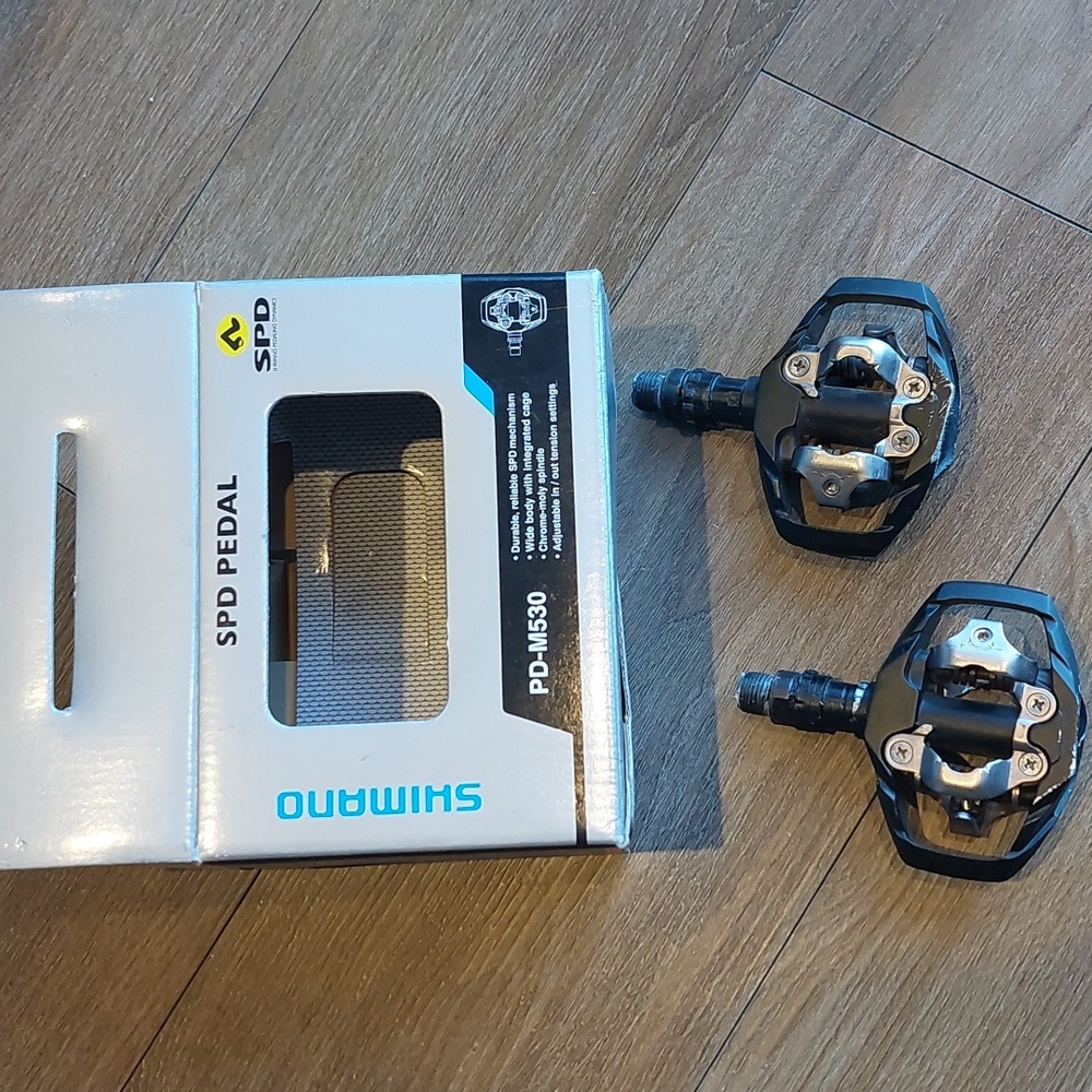 Shimano SPD Pedal Black and Silver